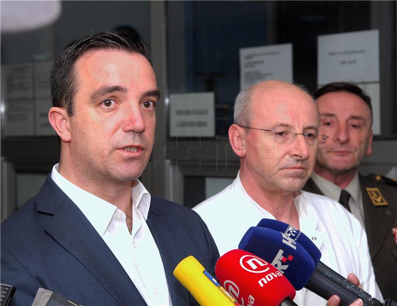 Ministar obrane Buljević: Tri istražna povjerenstva u vezi s eksplozijom na poligonu u Cerovcu 