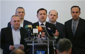 Konferencija za medije Kluba HDZ-HSP AS-BUZ