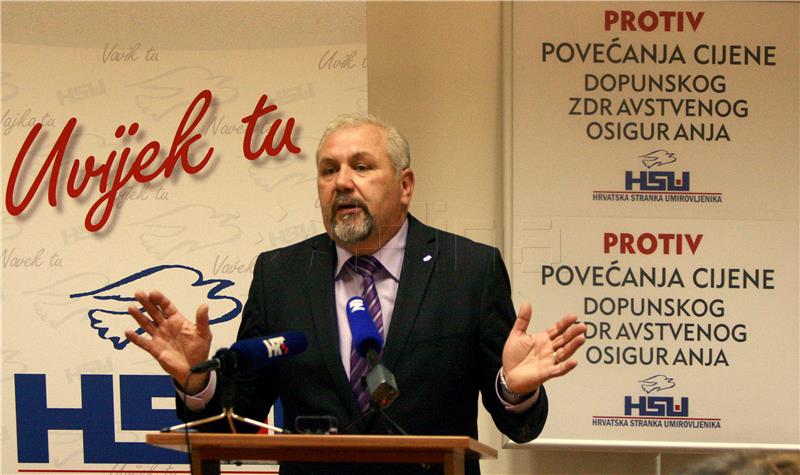 HSU: Referendum protiv povećanja dobne granice za mirovinu