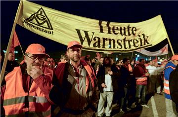 GERMANY STRIKE METAL INDUSTRY