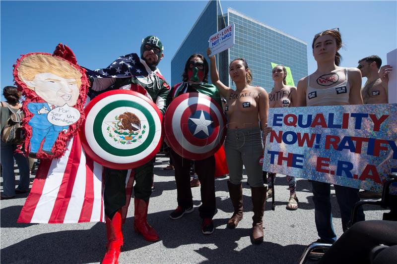 USA ANTI-TRUMP DEMONSTRATION