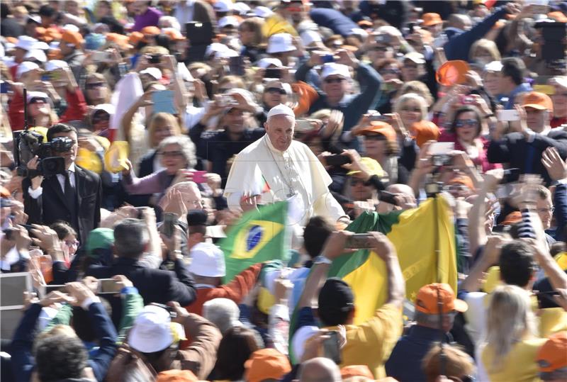 VATICAN POPE FRANCIS ARMED FORCES AUDIENCE