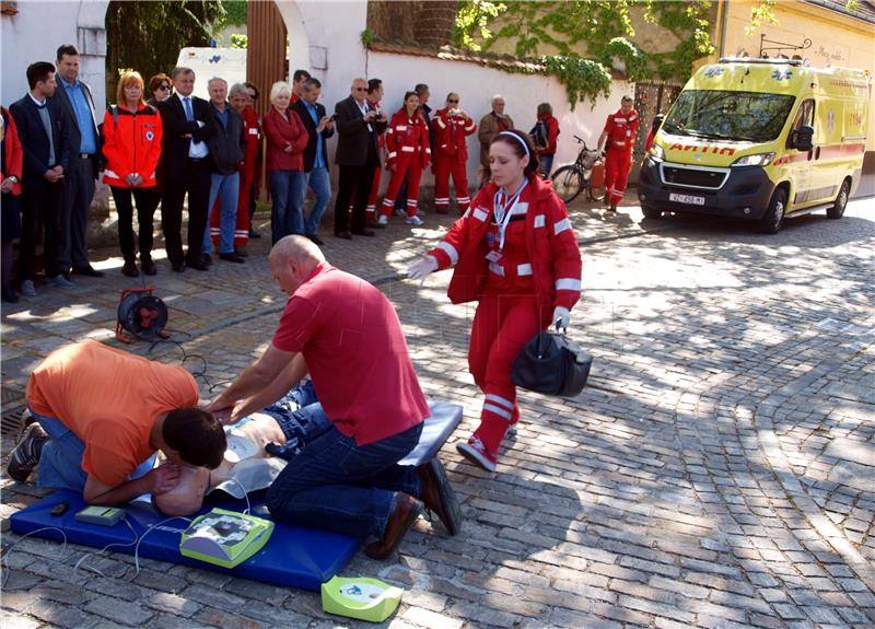 Varaždin: Središnje obilježavanje Nacionalnog dana hitne medicinske službe u Hrvatskoj