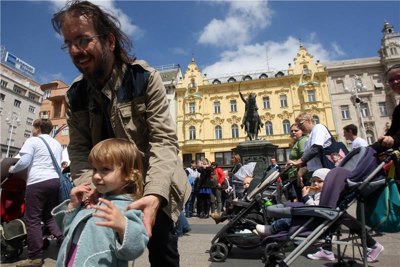 Udruga "Roda" - Roditelji u akciji obilježili kraj Tjedna borbe protiv neplodnosti