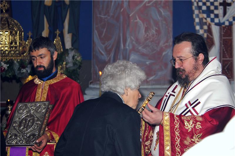 Pravoslavni vjernici Gornjokarlovačke eparhije Uskrs slavili liturgijom u Karlovcu