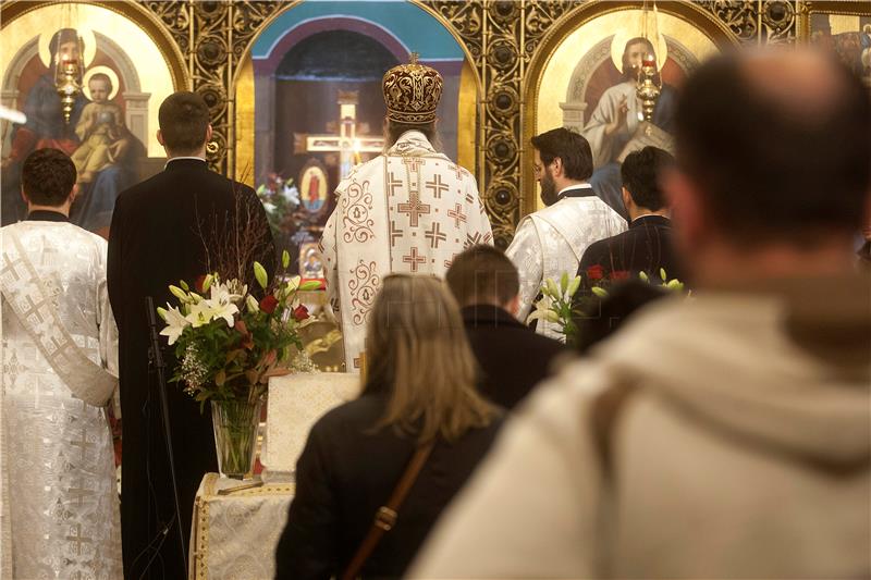 Mitropolit Porfirije predvodio liturgiju povodom pravoslavnog Uskrsa