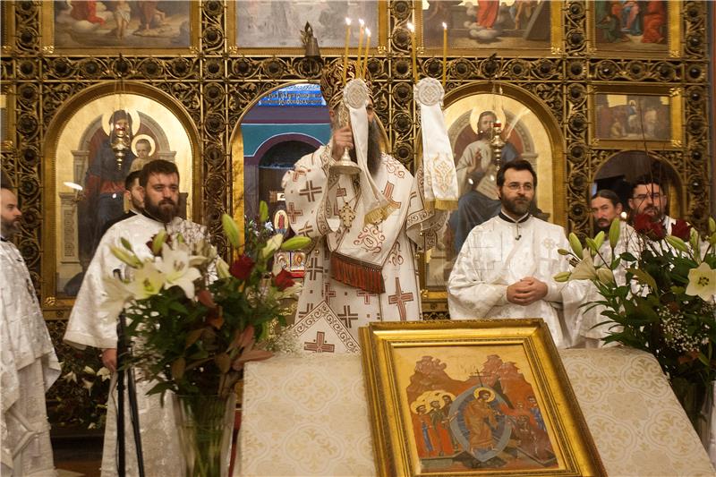 Mitropolit Porfirije predvodio liturgiju povodom pravoslavnog Uskrsa