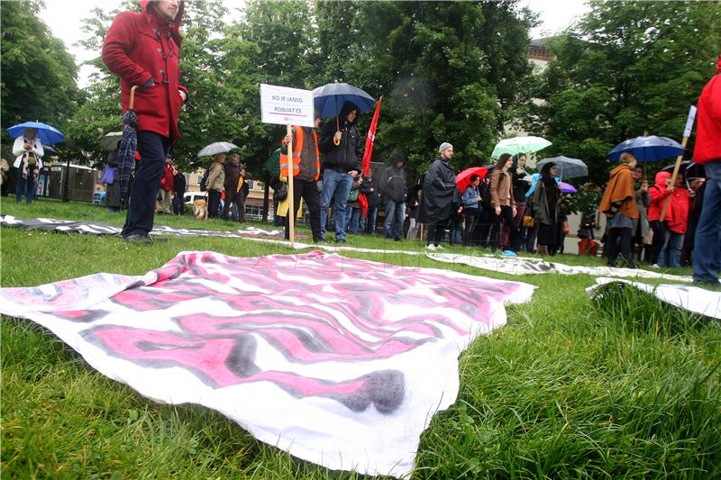 Praznik rada: Prosvjedni marš "Kapital napada, radnice i radnici vrijeme je za otpor"