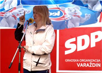 Proslava Praznika rada u organizaciji varaždinskog SDP-a