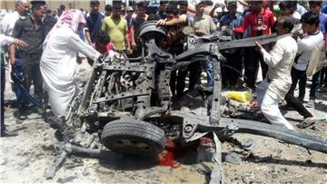 IRAQ CONFLICT SAMAWAH CAR BOMB