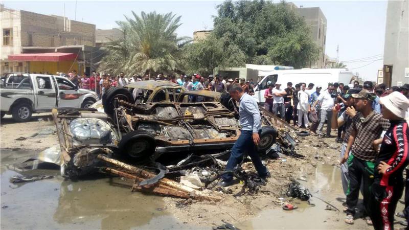 IRAQ CONFLICT SAMAWAH CAR BOMB