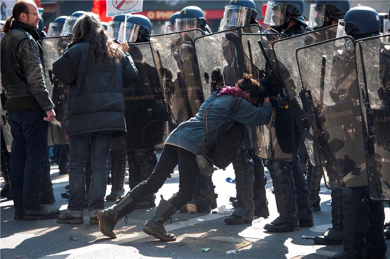 FRANCE MAY DAY PROTEST