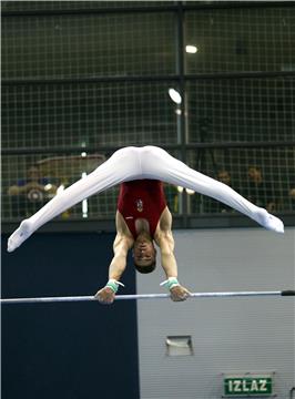 Osijek: Drugi dan finala na natjecanju Svjetskog gimnastičkog kupa