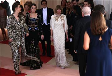 USA NEW YORK MET GALA 2016