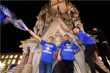 BRITAIN SOCCER LEICESTER CHAMPIONS