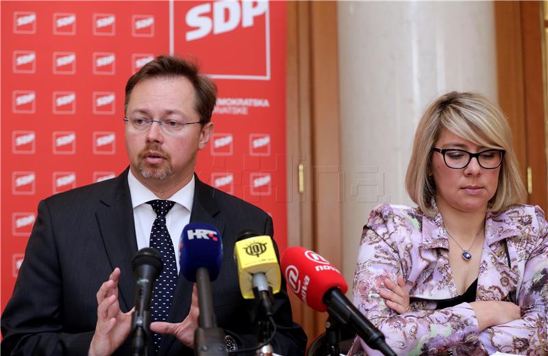  Konferencija za medije Kluba zastupnika SDP-a