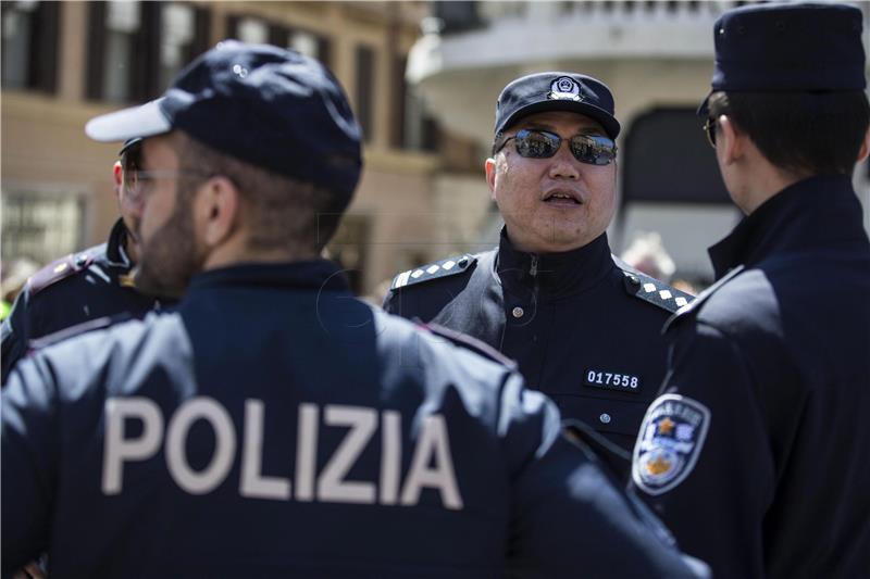 ITALY CHINA POLICE JOINT VENTURE