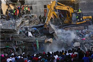 KENYA BUILDING COLLAPSE AFTERMATH