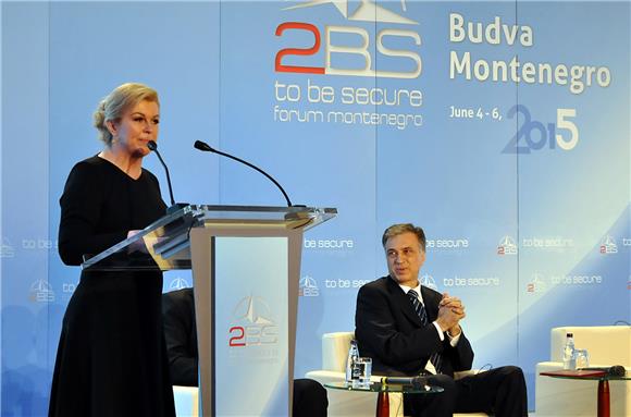 Croatian president to attend security forum in Montenegro