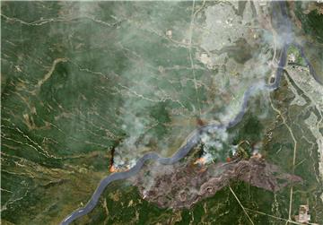 SPACE CANADA WILDFIRES