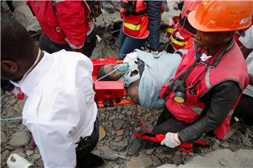 KENYA BUILDING COLLAPSE AFTERMATH