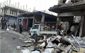 SYRIA HOMS BLAST