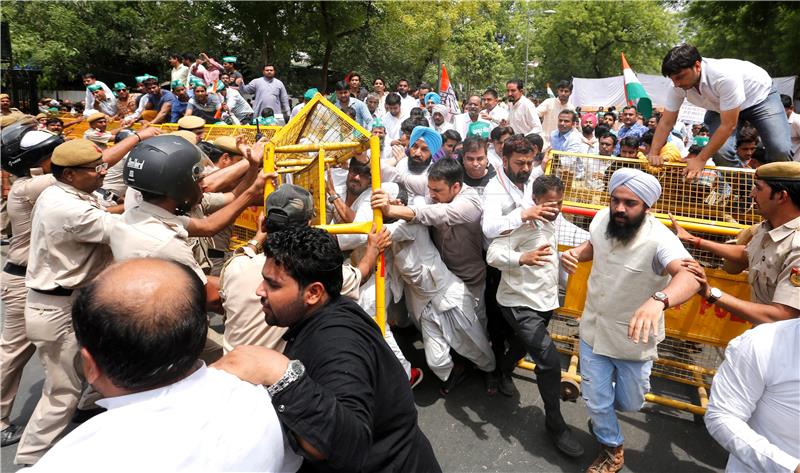 INDIA PROTEST MARCH