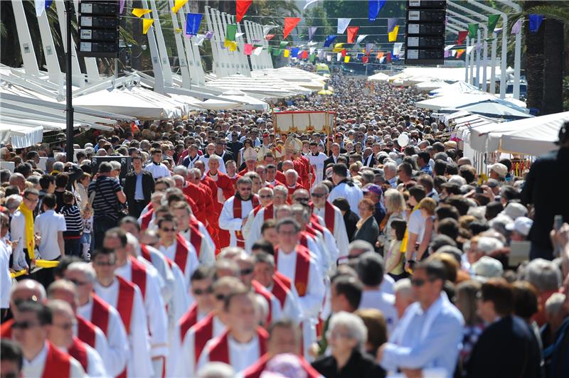 Procesija i misa za Dana Grada Splita