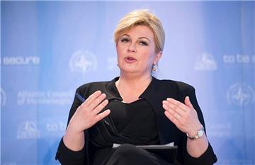 Croatian President says will advocate faster ratification of Montenegro's NATO accession protocol