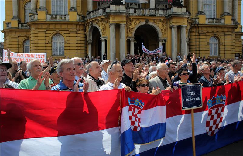 Krug za Trg deseti put zatražio preminovanje Trga maršala Tita u Kazališni trg