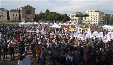 ITALY TTIP PROTEST RALLY