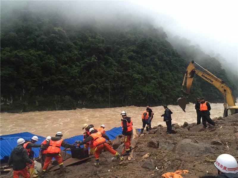 CHINA LANDSLIDE RESCUE