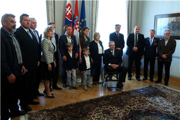 Miodrag Demo primio slovačke veterane i obitelj Igora Rige