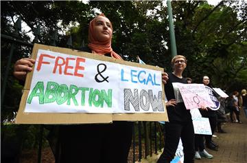 AUSTRALIA ABORTION BILL PROTEST