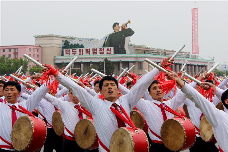 NORTH KOREA PARADE