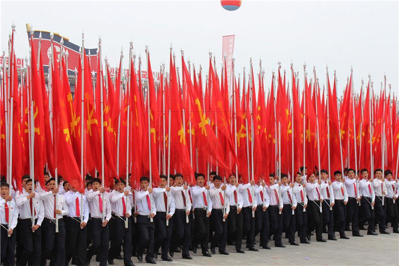 NORTH KOREA PARADE