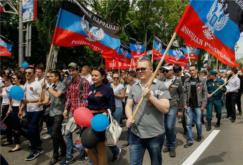 UKRAINE CRISIS REFERENDUM ANNIVERSARY