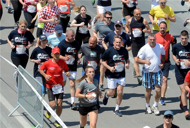 Utrka "Trči sa srcem" u Zagrebu, Osijeku i Splitu 