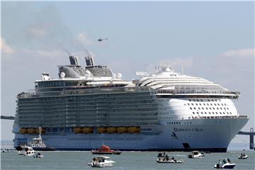 FRANCE CRUISE SHIP HARMONY OF THE SEAS SAINT NAZAIRE