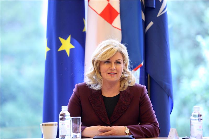 Croatian president starts her visit to Iran Tuesday