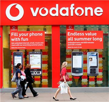 FILE BRITAIN ECONOMY VODAFONE