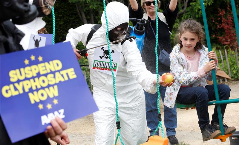 BELGIUM EU PROTEST GLYPHOSATE