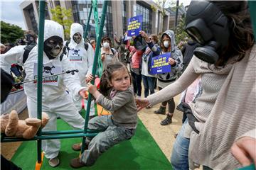 BELGIUM EU PROTEST GLYPHOSATE