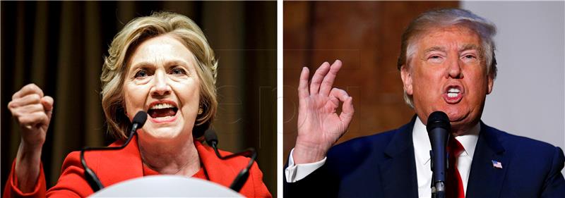 Smanjuje se razmak između Clinton i Trumpa