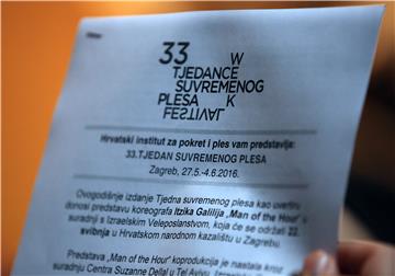 Na konferenciji za medije najavljen program 33. tjedna suvremenog plesa