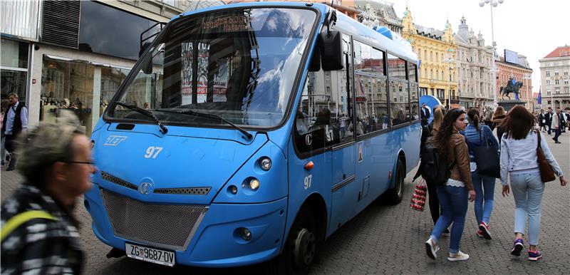 Umjesto uspinjače uvedena besplatna izvanredna autobusna linija 150 A (Trg bana Josipa Jelačića - Katarinin trg)