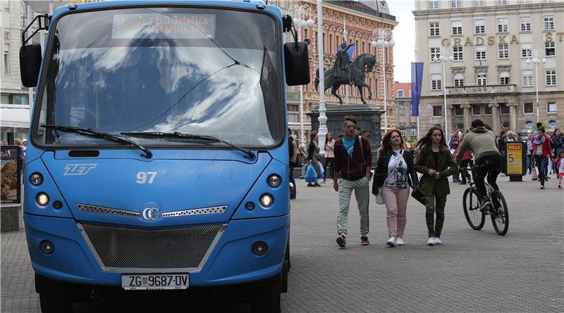 Umjesto uspinjače uvedena besplatna izvanredna autobusna linija 150 A (Trg bana Josipa Jelačića - Katarinin trg)