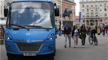 Umjesto uspinjače uvedena besplatna izvanredna autobusna linija 150 A (Trg bana Josipa Jelačića - Katarinin trg)