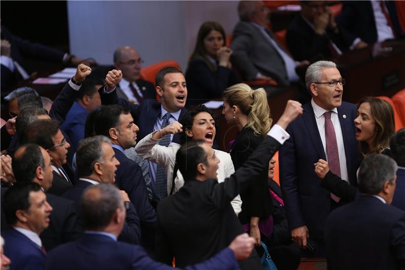 TURKEY PARLIAMENT IMMUNITY LIFTING BILL