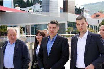 Milanović bez izjava za novinare na SDP-ovoj konvenciji u Dubrovniku 